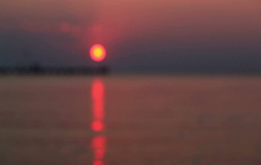 日暮下唯美景观视频素材